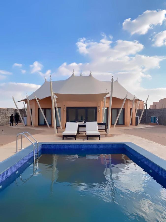 Hotel Al Badayer Retreat By Sharjah Collection Margham Exteriér fotografie A tent at the resort